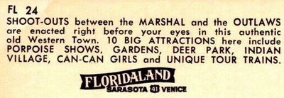 Floridaland - Postcard Back